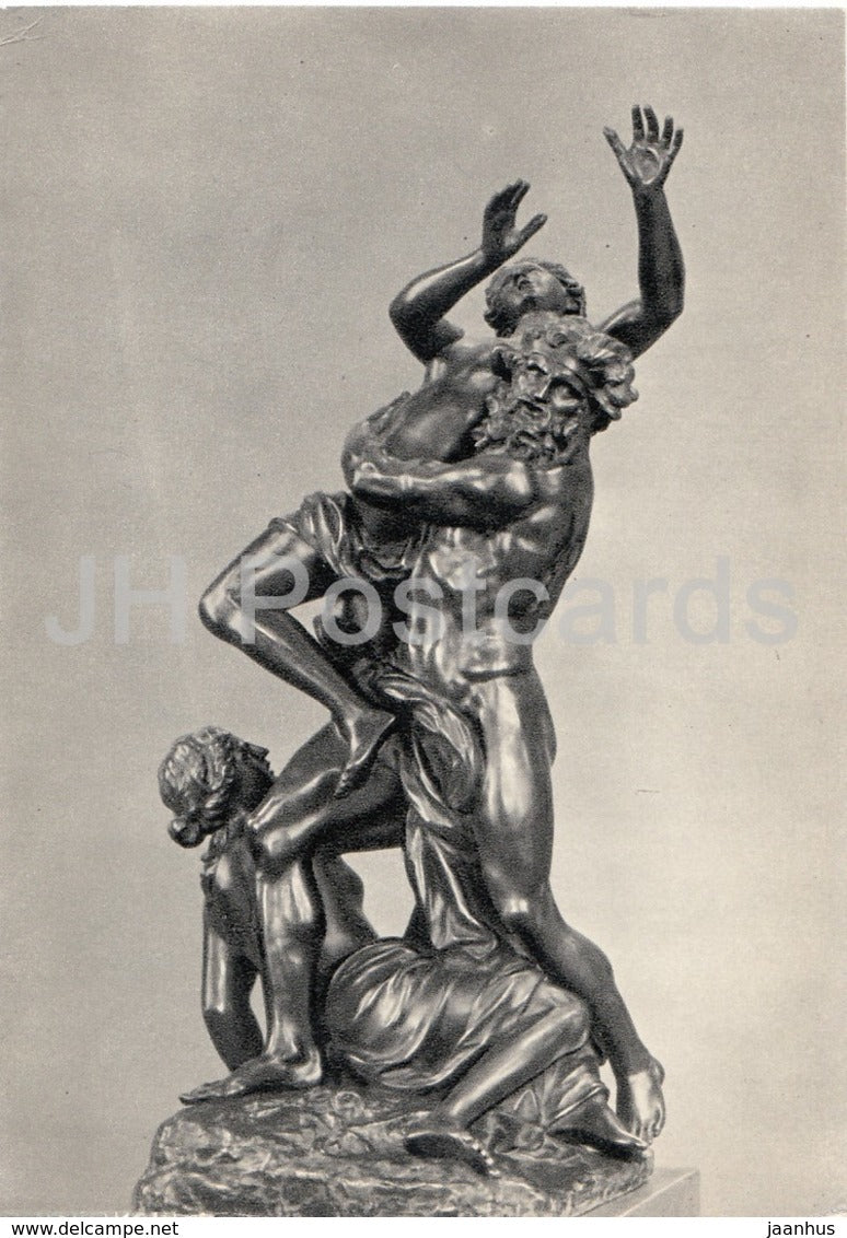 sculpture by Francois Girardon - Abduction of Proserpine - French art - 1960 - Russia USSR - unused - JH Postcards