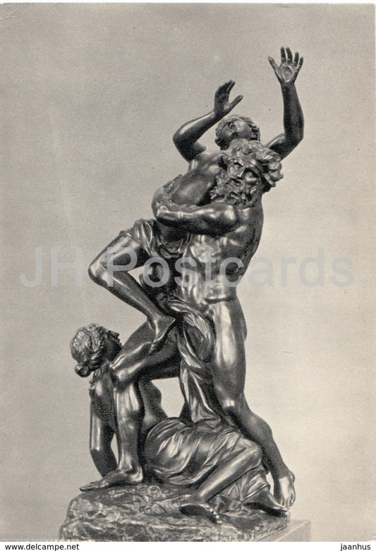 sculpture by Francois Girardon - Abduction of Proserpine - French art - 1960 - Russia USSR - unused - JH Postcards