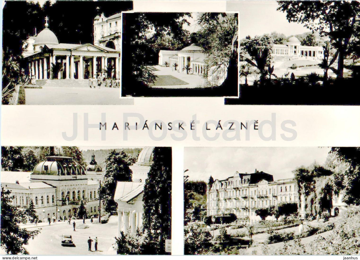 Marianske Lazne - multiview - 10-51728 - Czech Republic - Czechoslovakia - unused - JH Postcards