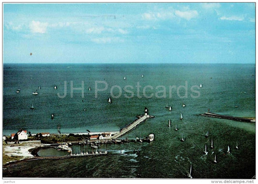 Die Mündung der Schlei in die Ostsee - Schleimünde - Germany - 1976 gelaufen - JH Postcards