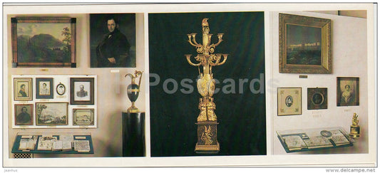 South Exile Exposition - chandelier - Odessa Exposition - State Pushkin Museum in Moscow - 1983 - Russia USSR - unused - JH Postcards