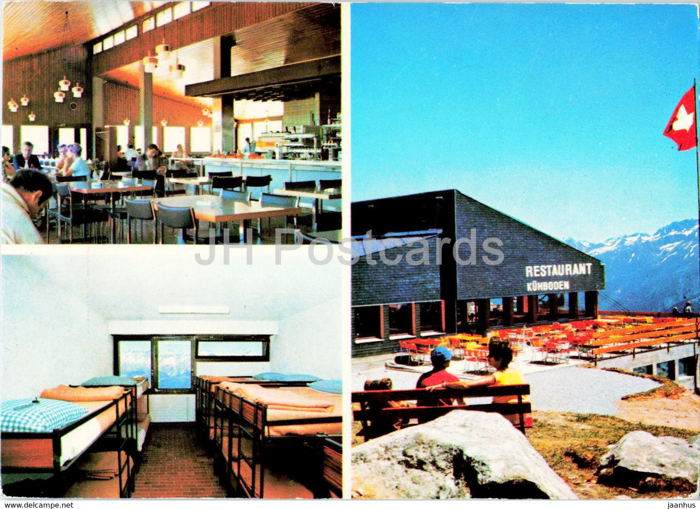 Restaurant Kuhboden - Fiesch - - Switzerland - unused - JH Postcards