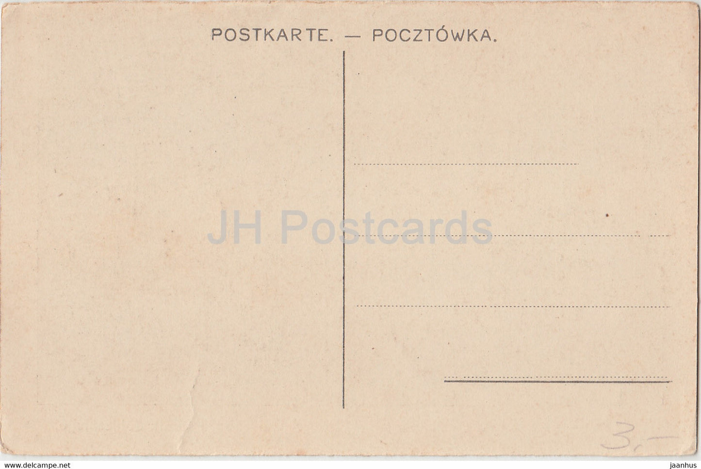 Warszawa - Pomnik Sobieskiego - Warschau das Sobieski Denkmal - monument - old postcard - Poland - unused