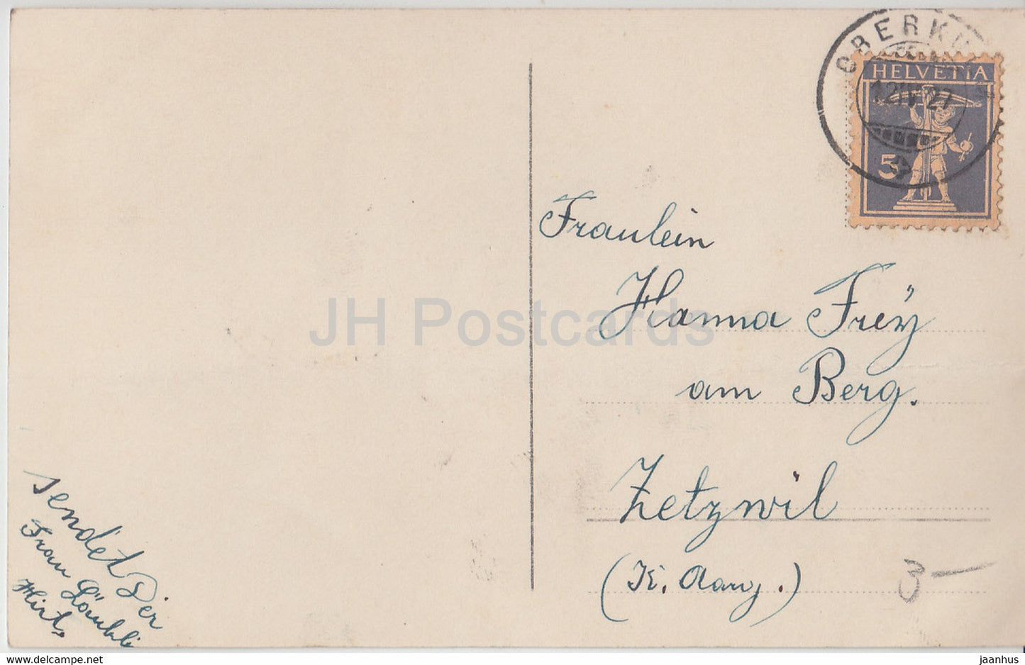 Greeting Card - Herzlichen Gluckwunsch zur Konfirmation - girl - Amag 63485/5 - old postcard - 1927 - Germany - used