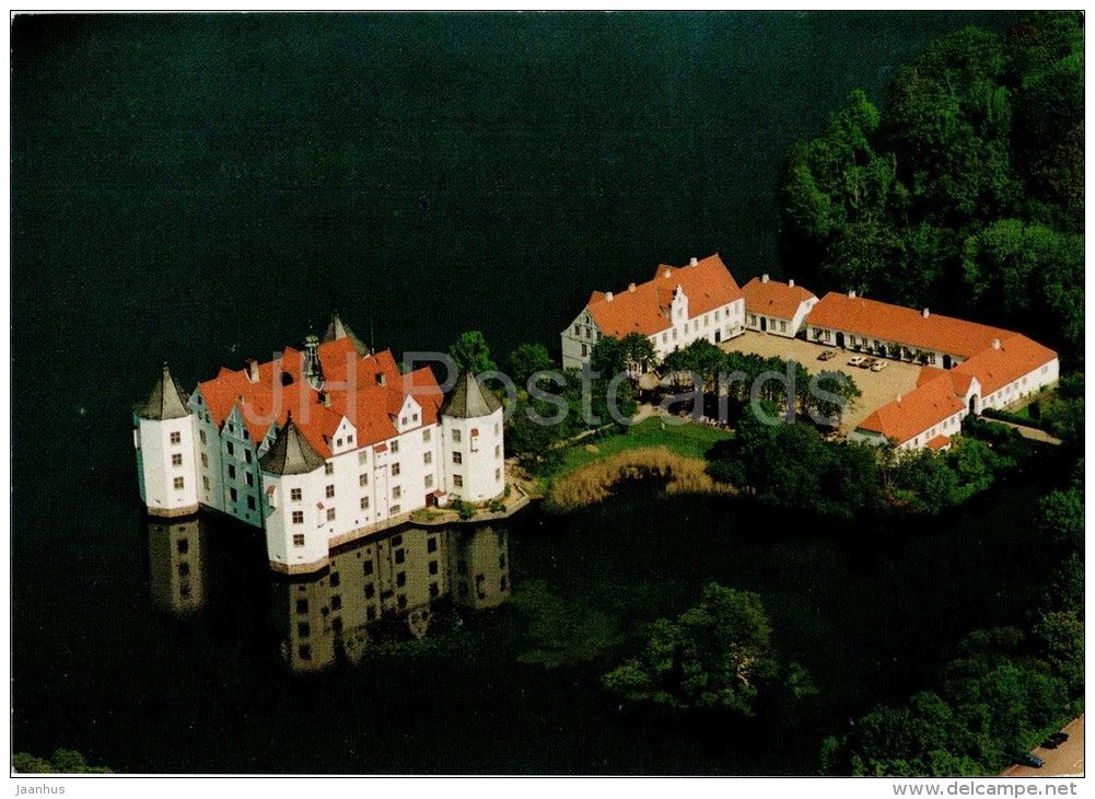 Schloss Glücksburg - Germany - 1987 gelaufen - JH Postcards