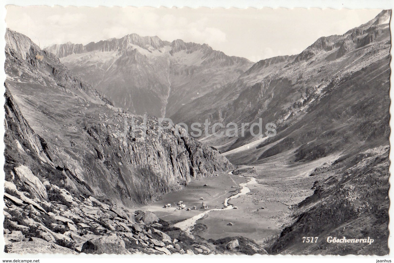 Goscheneralp - 7517 - Switzerland - 1963 - used - JH Postcards