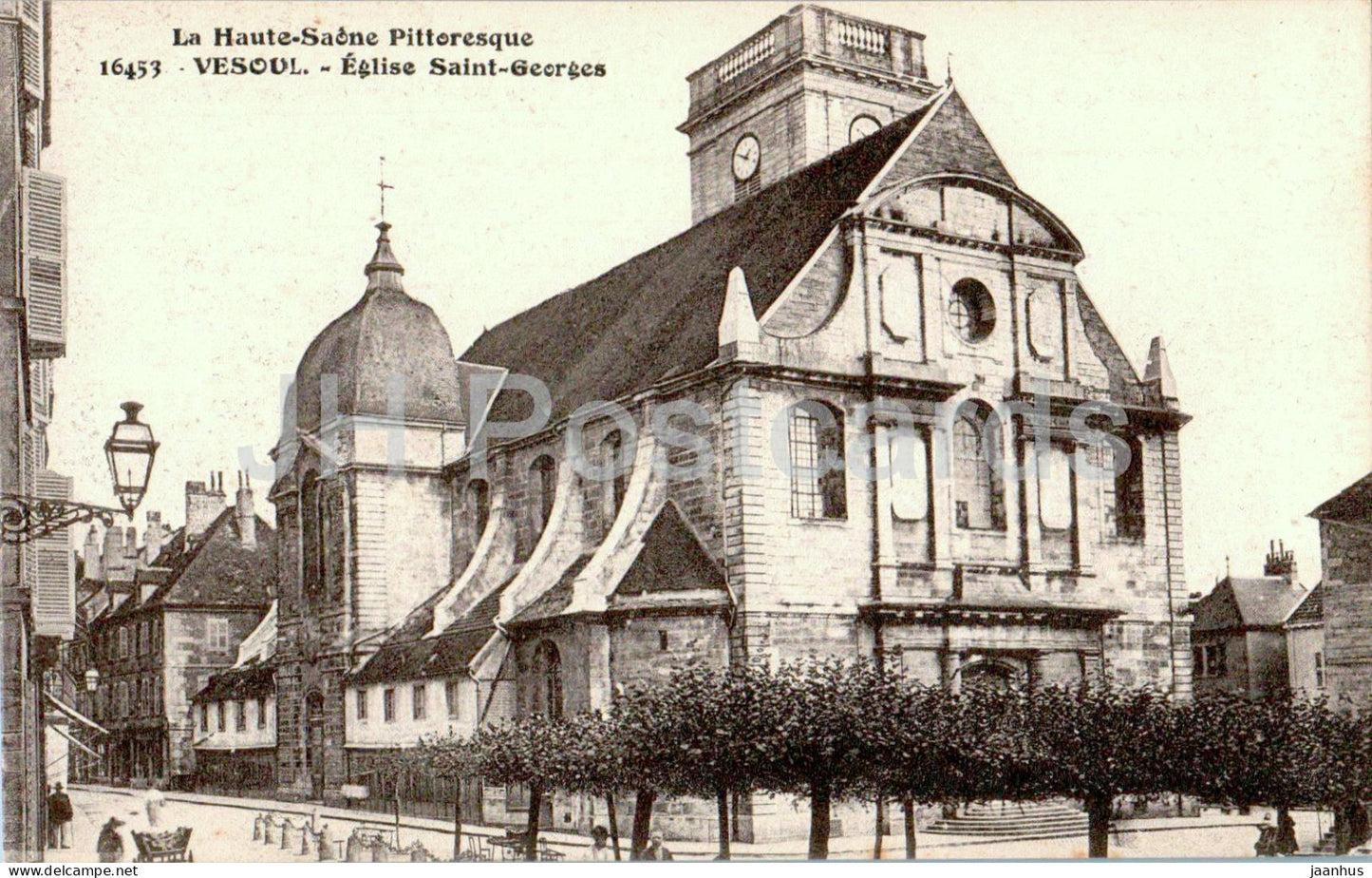 Vesoul - Eglise Sain Georges - church - 16453 - old postcard - France - unused - JH Postcards