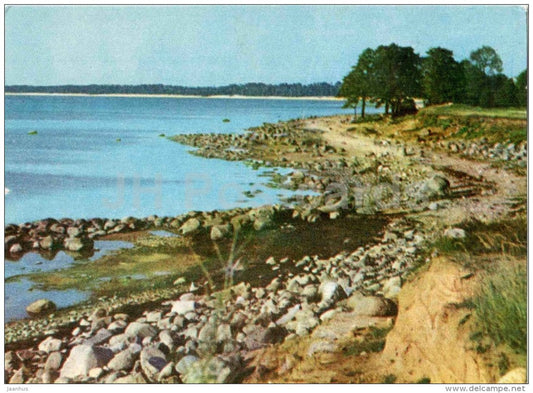 The sea near Tuja - Vidzeme seaside views - Latvia USSR - unused - JH Postcards