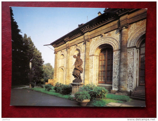 Ball House in the Royal Garden of the Prague Castle - Prague - CZECH REPUBLIC, CZECHOSLOVAKIA - unused - JH Postcards