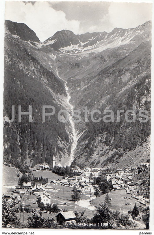 Goschenen 1109 m - 9432 - Switzerland - 1958 - used - JH Postcards