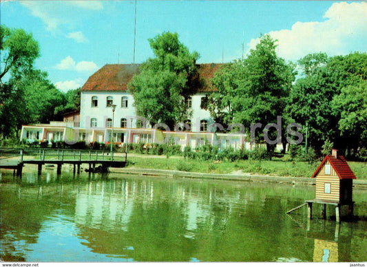 Szczecinek - Dom Wycieczkowy Zamek - castle lodge - Poland - unused - JH Postcards