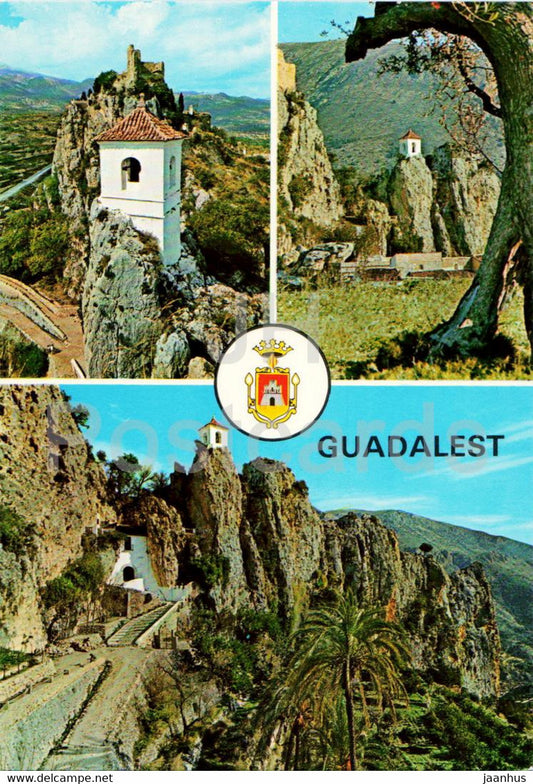 Castell de Guadalest - 21 - Spain - unused - JH Postcards