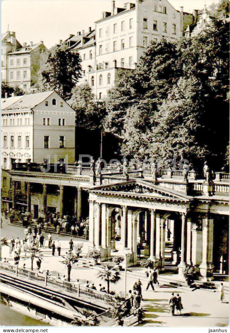 Karlovy Vary - Colonnade of the Czechoslovak Soviet Friendship - 3595 - Czech Republic - Czechoslovakia - unused - JH Postcards