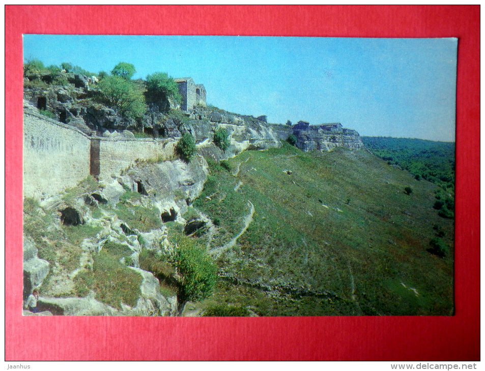 Chufut-Kale Cave City - Bakhchysarai Museum - Crimea - 1979 - Ukraine USSR - unused - JH Postcards