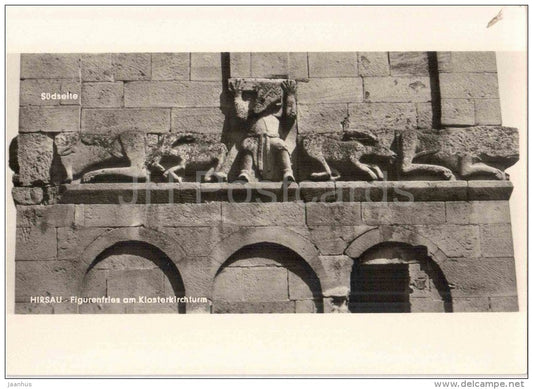 Hirsau Figurenfries am Klosterkirchturm - Südseite - 46 - Germany - nicht gelaufen - JH Postcards