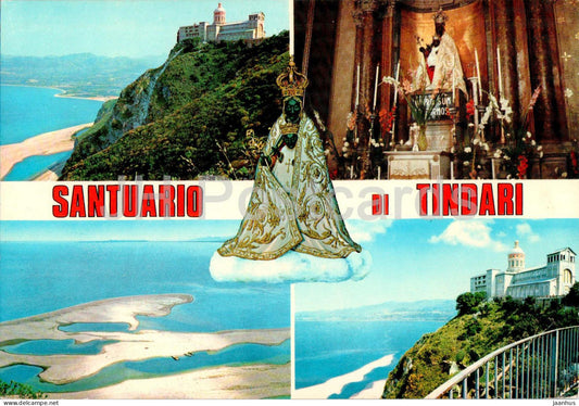 Tindari - Santuario di Tindari - multiview - 15 - Italy - unused - JH Postcards