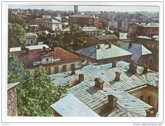 General view - Cesis - Latvia USSR - unused - JH Postcards