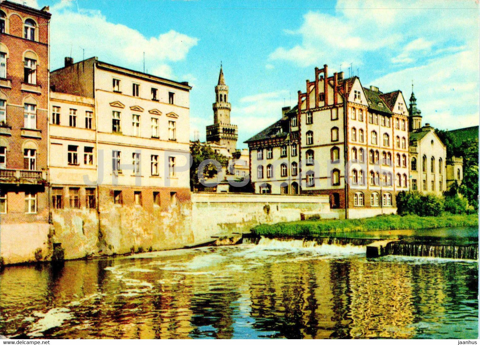 Opole - Nad kanalem Mlynowka - canal - Poland - unused - JH Postcards