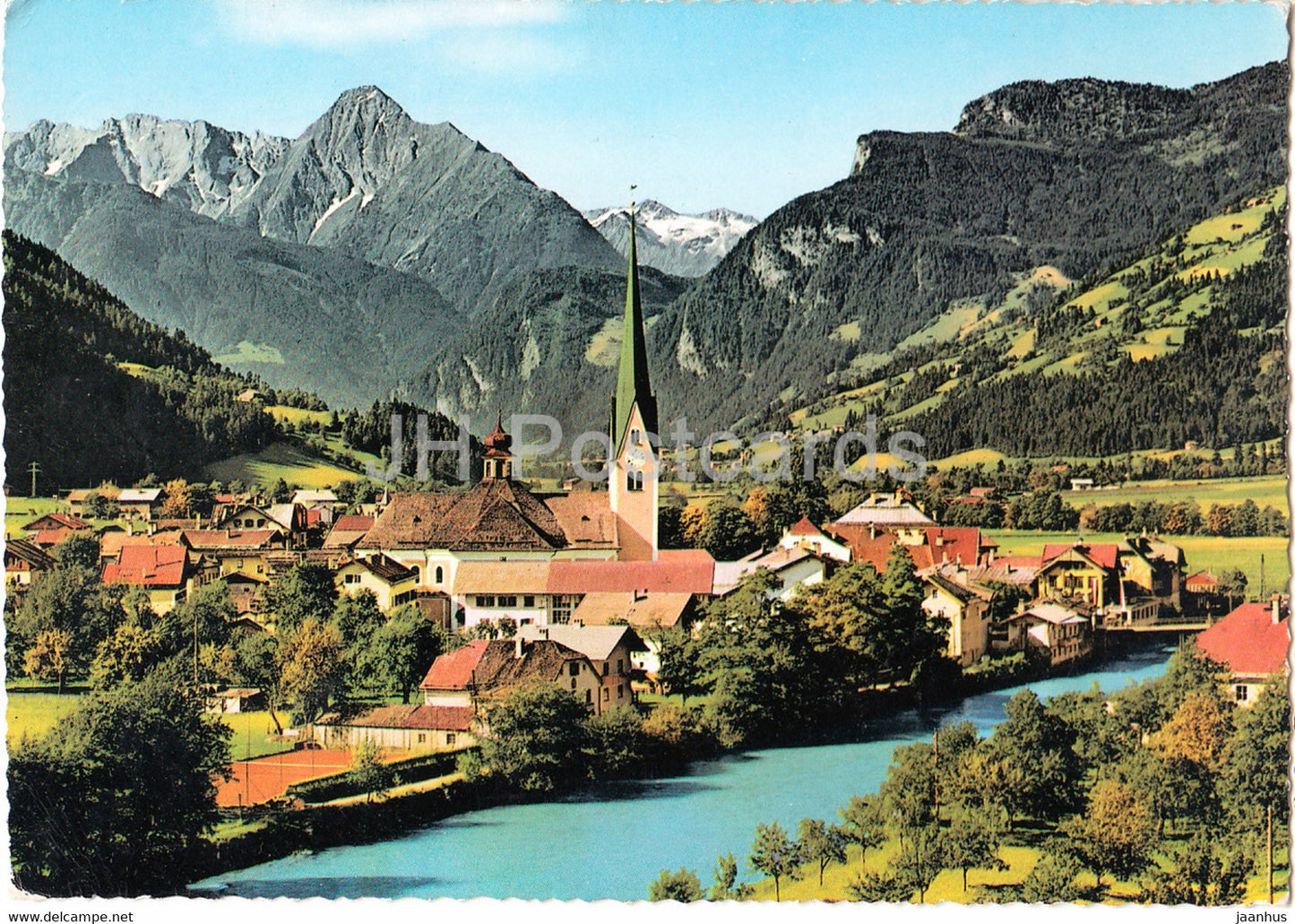 Zell am Ziller in Tirol - Gegen Tristner und Ingent - Austria - unused - JH Postcards