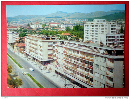 Georgi Dimitrov boulevard - Stara Zagora - Bulgaria - unused - JH Postcards