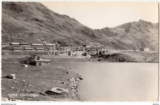 Oberalpsee - 3333 - Switzerland - old postcard - unused - JH Postcards