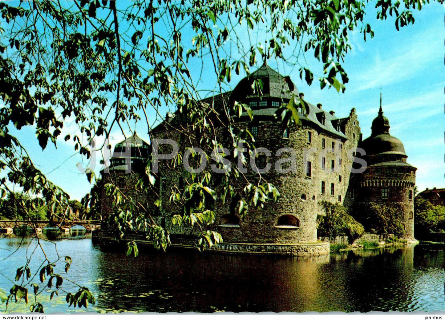 Orebro Slottet - castle - Sweden - unused - JH Postcards