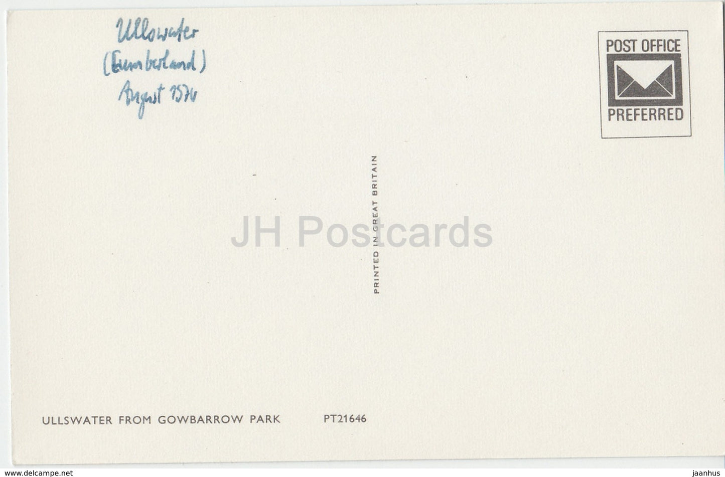 Ullswater aus Gowbarrow Park – PT21646 – 1970 – Vereinigtes Königreich – England – gebraucht