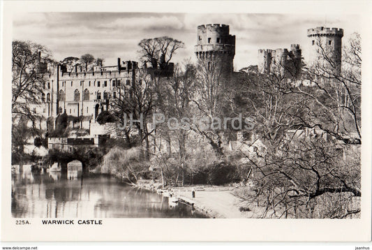 Warwick Castle - 225 A - United Kingdom - England - used - JH Postcards