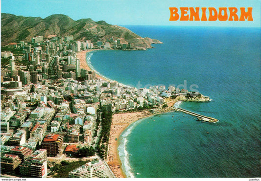 Benidorm - Vista Panoramica - 168 - 1978 - Spain - used - JH Postcards