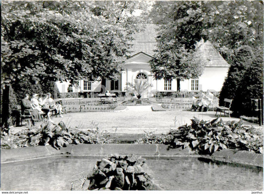 Duszniki Zdroj - Fragment parku - part of the park - 1968 - Poland - used - JH Postcards