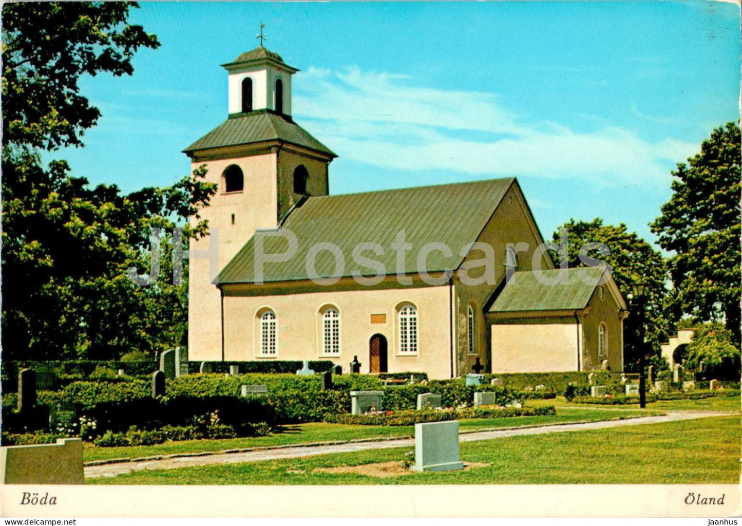 Boda - Kyrka - Oland - church - 21 - Sweden – unused – JH Postcards