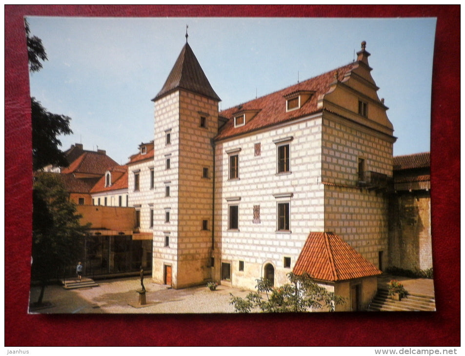 Former Burgrave`s House at Prague Castle - Prague - CZECH REPUBLIC, CZECHOSLOVAKIA - unused - JH Postcards