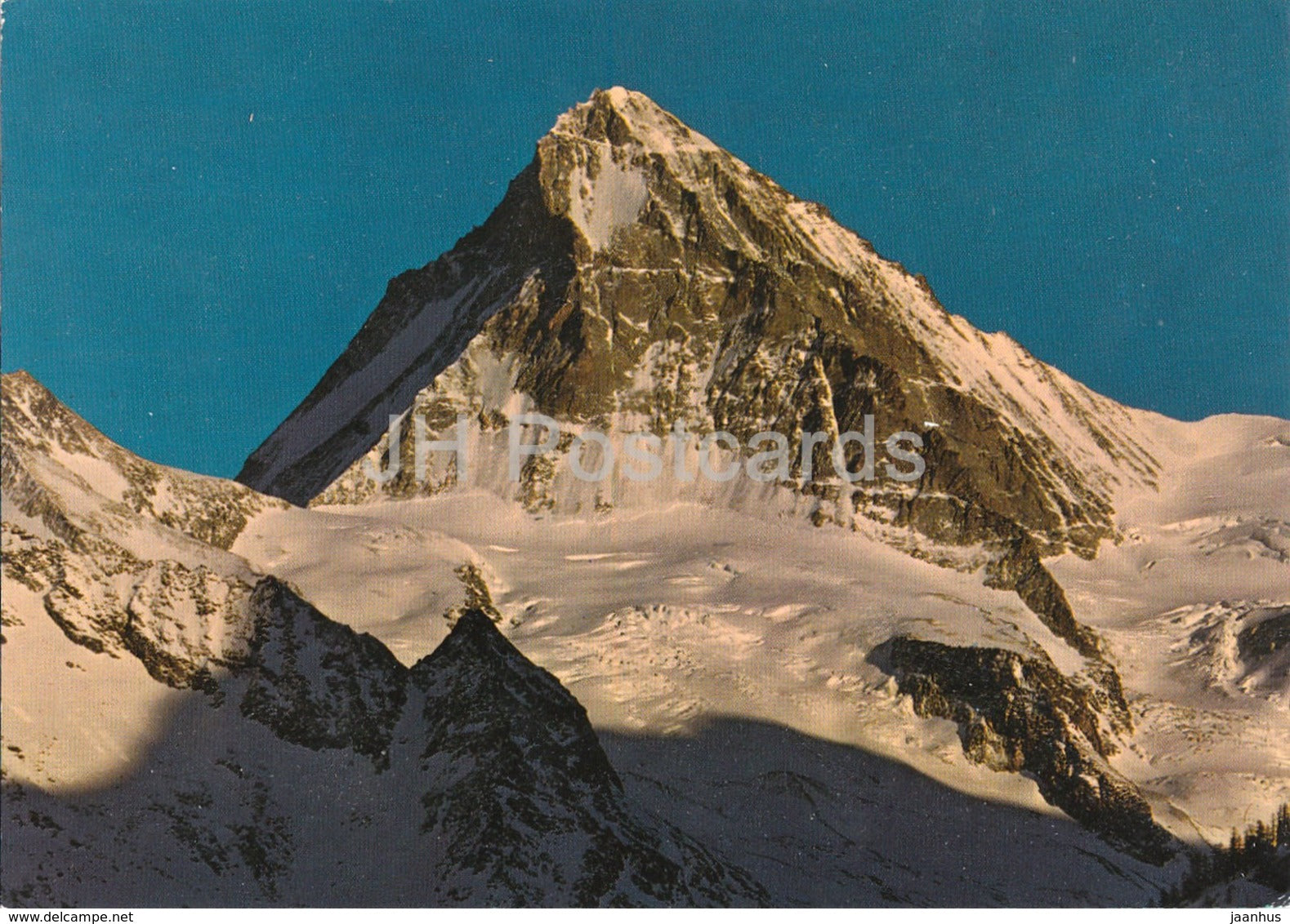 Dent Blanche 4358 m - Val d'Herens - 52988 - 1974 - Switzerland - used - JH Postcards