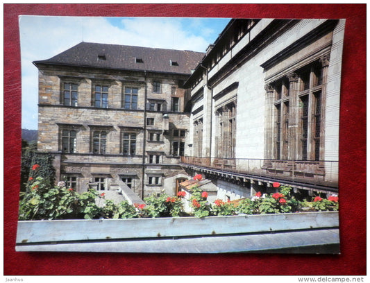 Louis`s Wing of the Old Palace of Prague Castle - Prague - CZECH REPUBLIC, CZECHOSLOVAKIA - unused - JH Postcards