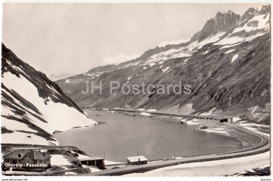 Oberalp - Passhohe - 4319 - Switzerland - old postcard - unused - JH Postcards