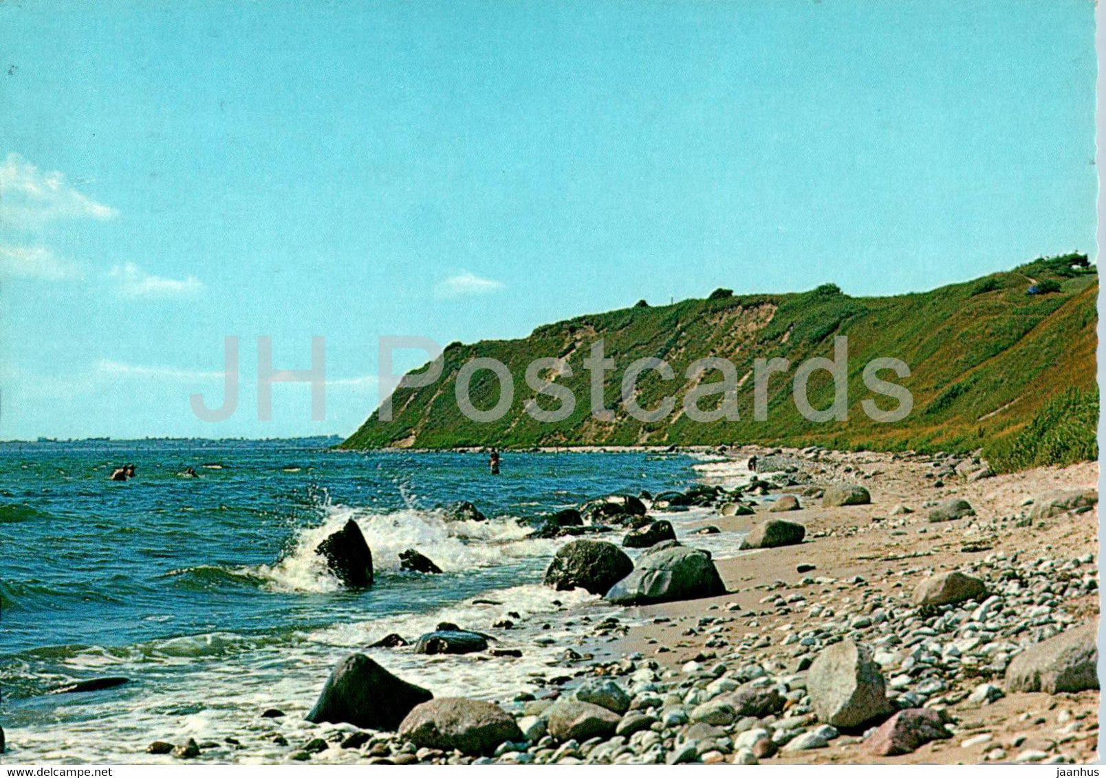 Ristinge Klint - Langeland - 6014 - 1974 - Denmark - used - JH Postcards