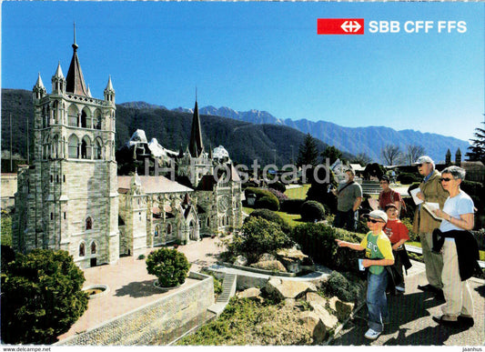 Swissminiatur Melide - Switzerland - unused - JH Postcards