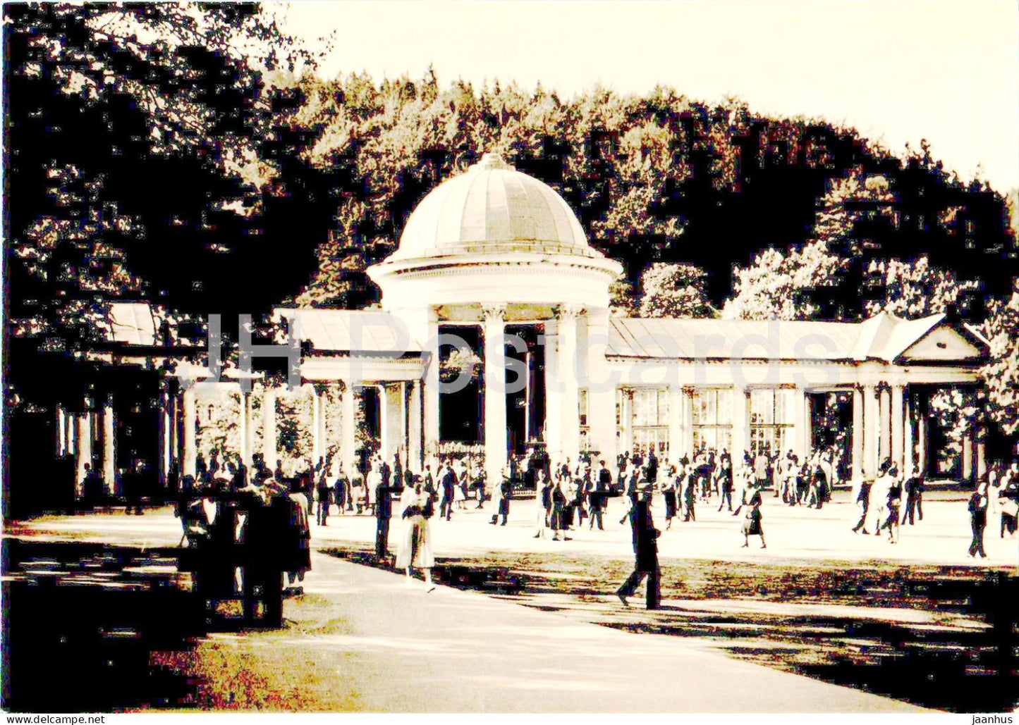 Marianske Lazne - Kolonada s Rudolfovym pramenem - colonnade - spring - Czech Republic - Czechoslovakia - unused - JH Postcards