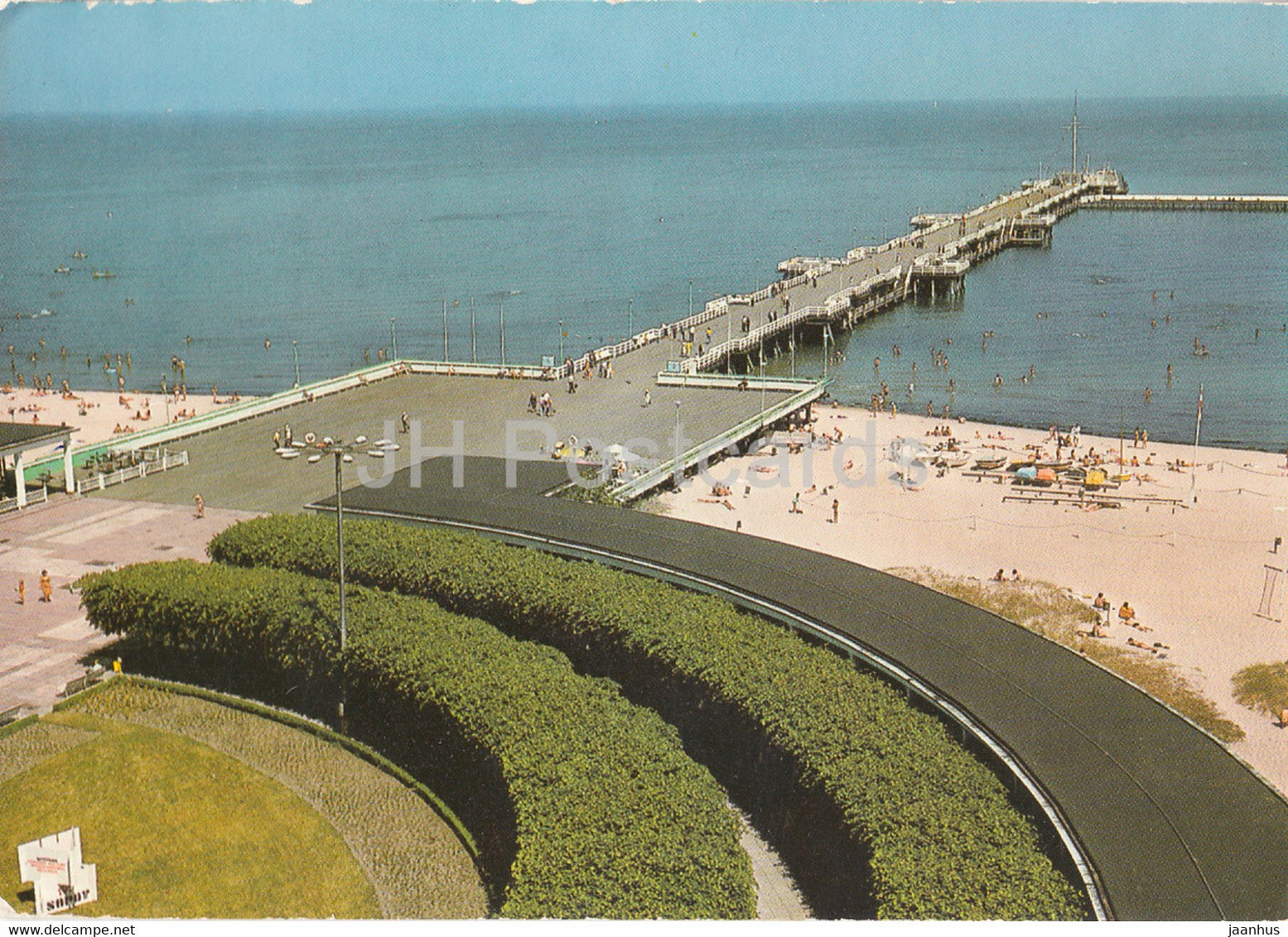 Sopot - Molo - pier - 1979 - Poland - used - JH Postcards