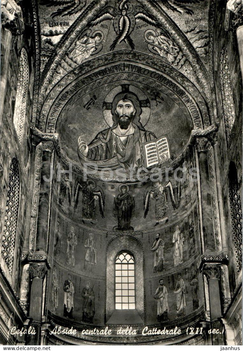 Cefalu - Abside centrale della Cattedrale - Central Apse of the Cathedral - 22711 - Italy - unused - JH Postcards