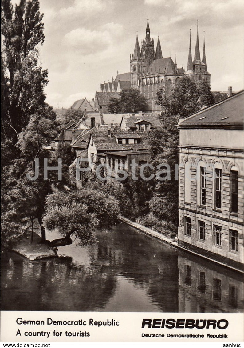 Erfurt - Cathedral and Severie - REISEBÜRO - 1964 - DDR - Germany - unused - JH Postcards