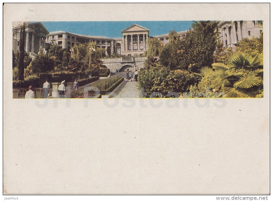 sanatorium Metallurg - Sochi - postal stationery - 1963 - Russia USSR - unused - JH Postcards