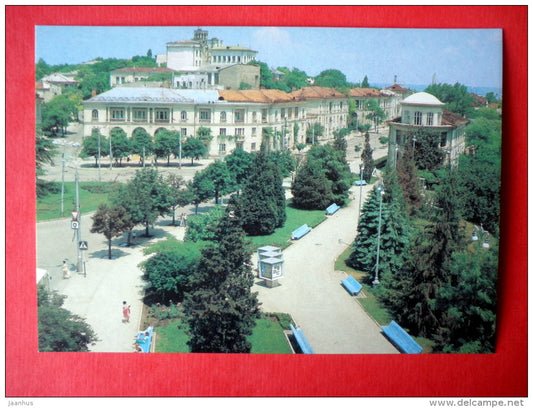 Lenin street view - Sevastopol - 1990 - USSR Ukraine - unused - JH Postcards