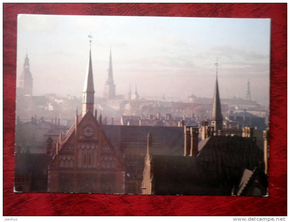 Riga - State Academy of Fine Arts - 1989 - Latvia - USSR - unused - JH Postcards