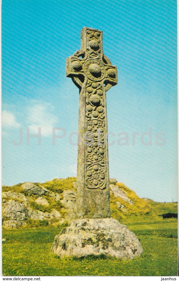 Western Isles - St. Martin's Cross - Iona - United Kingdom - Scotland - unused - JH Postcards