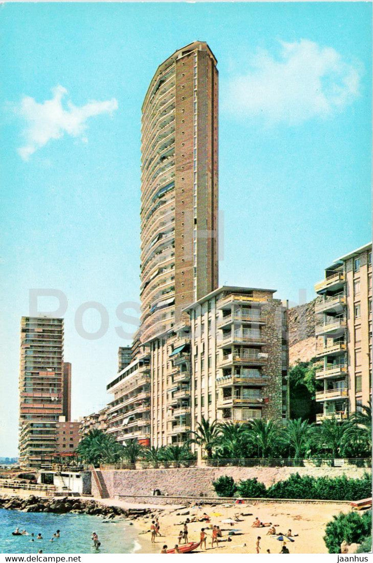 Alicante - Playa de La Albufereta - beach - 210 - Spain - unused - JH Postcards