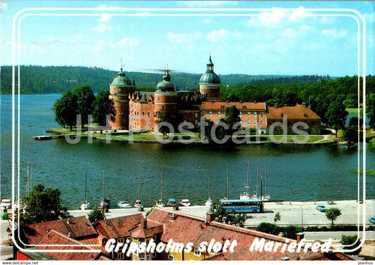 Gripsholms slott - Mariefred - castle - 1988 - Sweden - used - JH Postcards