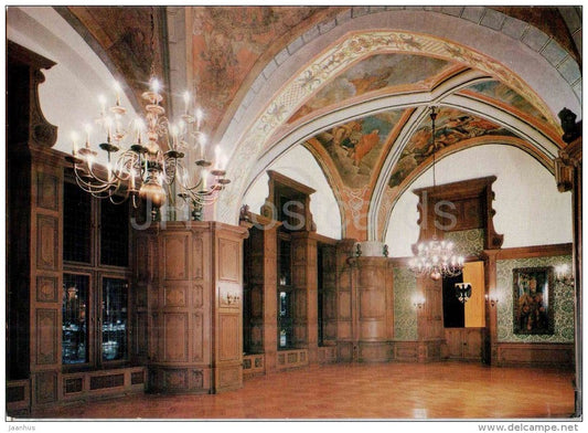 Aachen - Rathaus - Ratsherrensaal - Town Hall - G833 - Germany - ungelaufen - JH Postcards