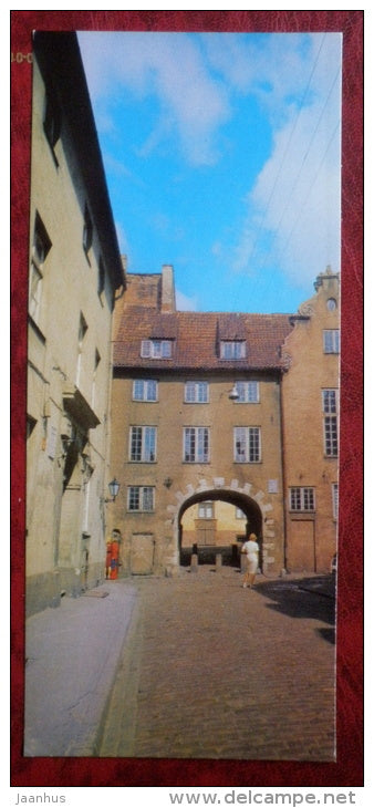 Swedish Gate - Riga - 1979 - Latvia USSR - unused - JH Postcards