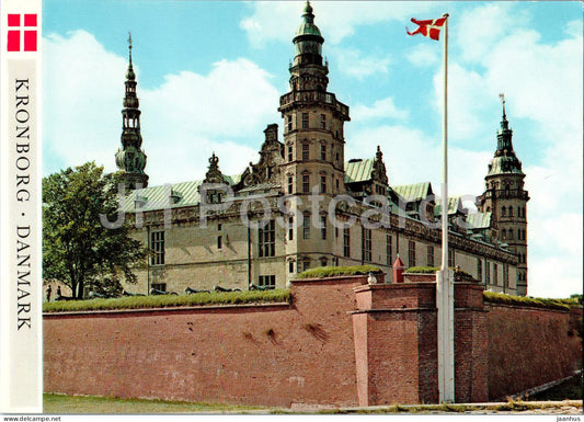 Kronborg - Helsingor - Elsinore - castle - 3003 - Denmark - used - JH Postcards